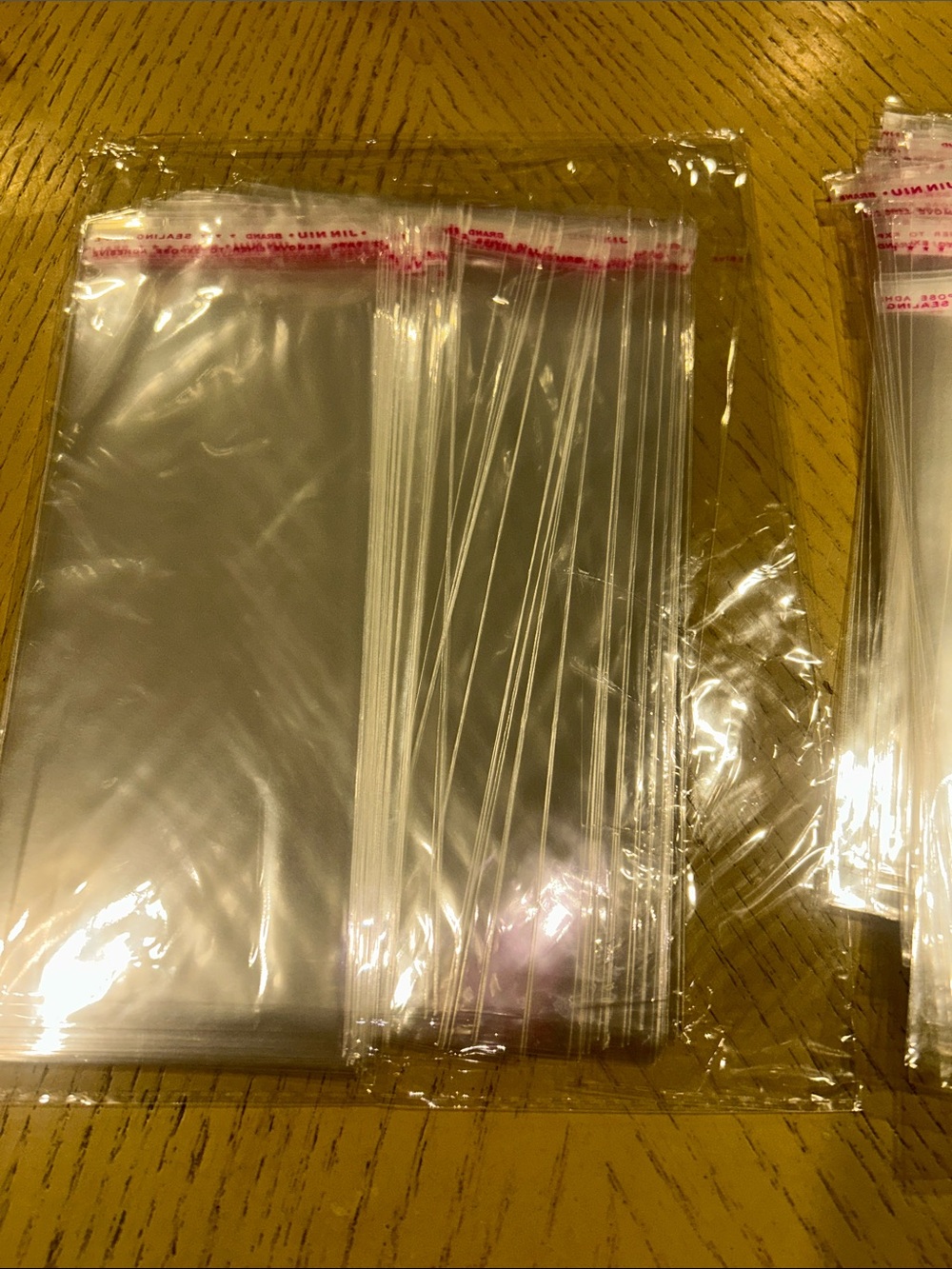 Clear Plastic Resealable Bags - Transparent